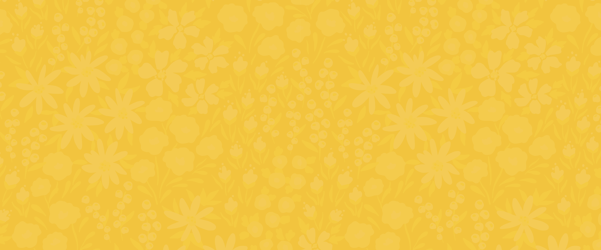 yellow colored wildflower background pattern